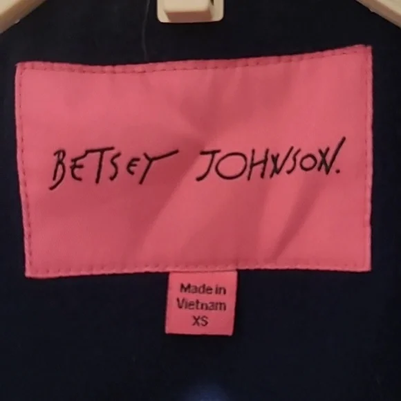 Sweet blue wool dress coat - Picture 6 of 6